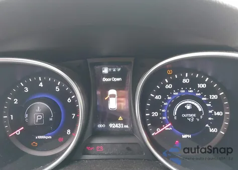 2013 Hyundai Santa Fe Sport 2.0T from USA, damaged, VIN 5XYZU3LA8DG117326